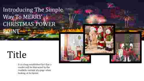 merry Christmas power point-Introducing The Simple Way To MERRY CHRISTMAS POWER POINT